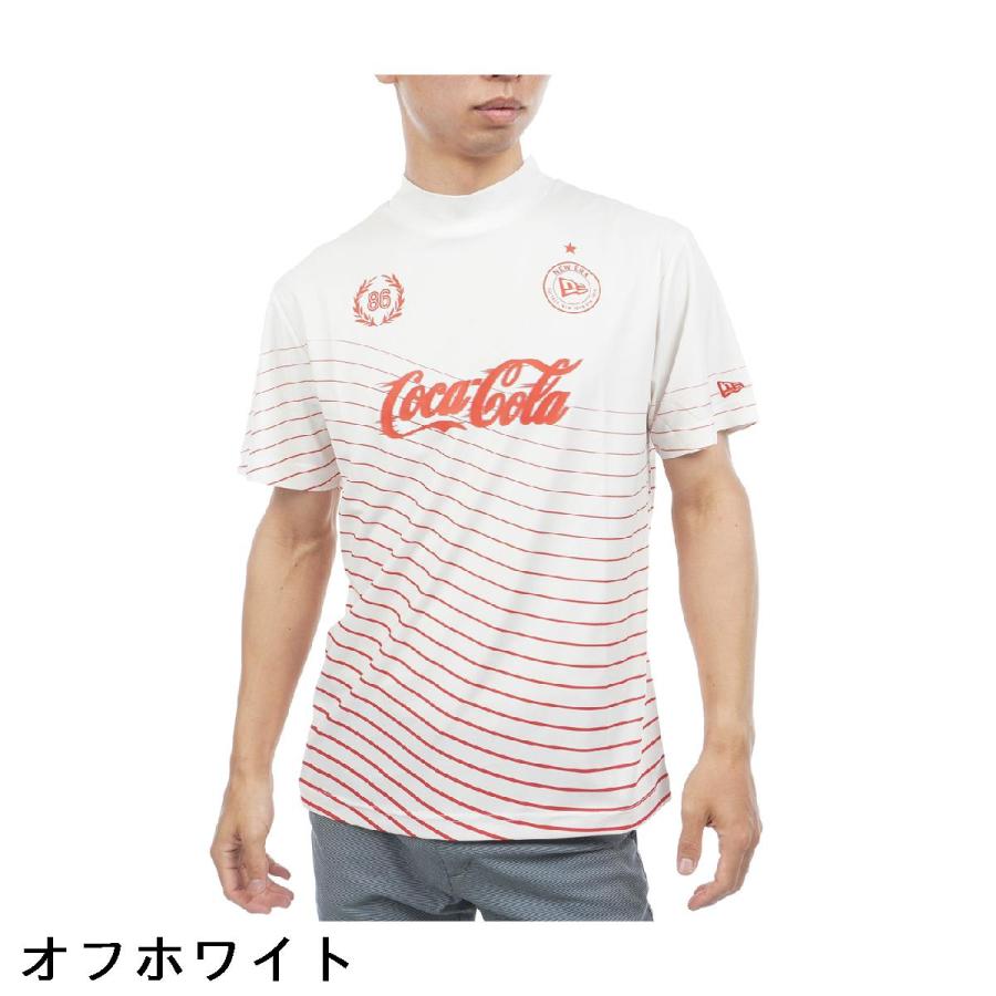 NEW ERA（ニューエラ） NEW ERA GOLF GF COCA-COLA モックネック半袖T