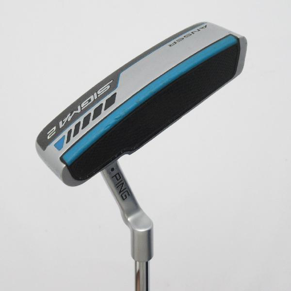 ピン SIGMA 2 SIGMA2 ANSER プラチナム仕上げ パター スチールシャフト 