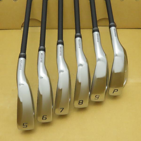 フォーティーン FOURTEEN PC-3 アイアン アイアン FT-40i  シャフト：FT-40i(6本:#5 #6 #7 #8 #9 PW)_6