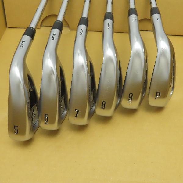 美品キャロウェイAPEXアイアン5〜PW NSPRO ZEROS 8 S Callaway（キャロウェイ） キャロウェイゴルフ APEX APEX 19 アイアン