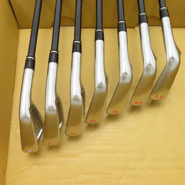 本間ゴルフ TOUR WORLD TOUR WORLD TW747 Vx アイアン VIZARD IB-WF85  シャフト：VIZARD IB-WF85(7本:#5 #6 #7 #8 #9 #10 #11)の画像
