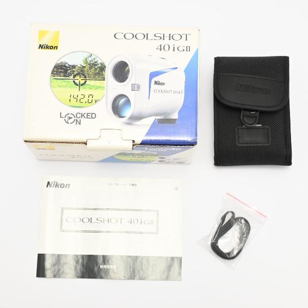 ニコン（Nikon） NIKON COOLSHOT 40i GII : GDOゴルフショップ Yahoo