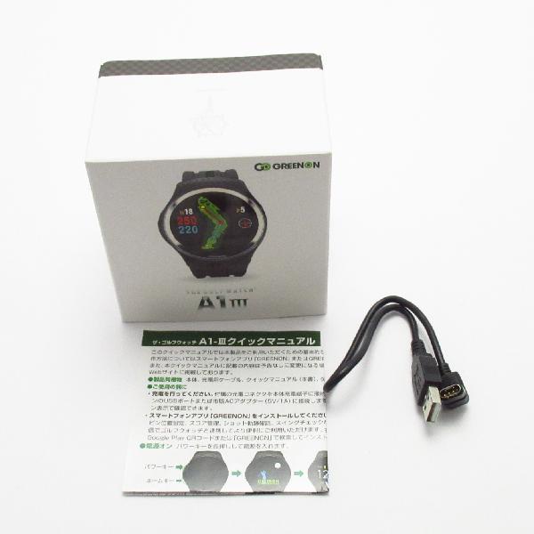 グリーンオン GREENON THE GOLF WATCH A1-III : GDOゴルフショップ