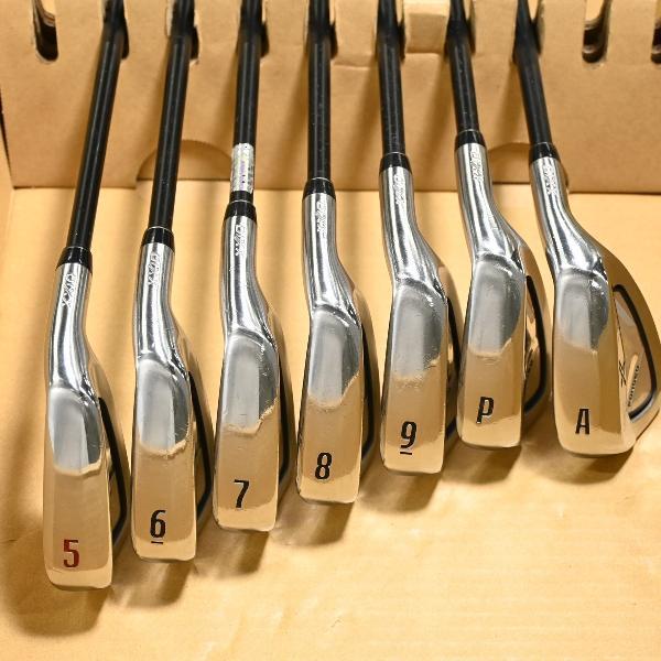 ダンロップ XXIO ゼクシオ エックス アイアン Miyazaki AX-1  シャフト：Miyazaki AX-1(7本:#5 #6 #7 #8 #9 PW AW)の画像