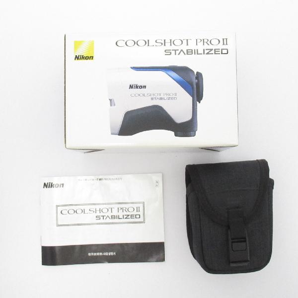 【中古・動作品】Nikon COOLSHOT PROII STABILIZED 中古】COOLSHOT PRO STABILIZED - - - CD(パーツ)|NIKON(ニコン)の通販