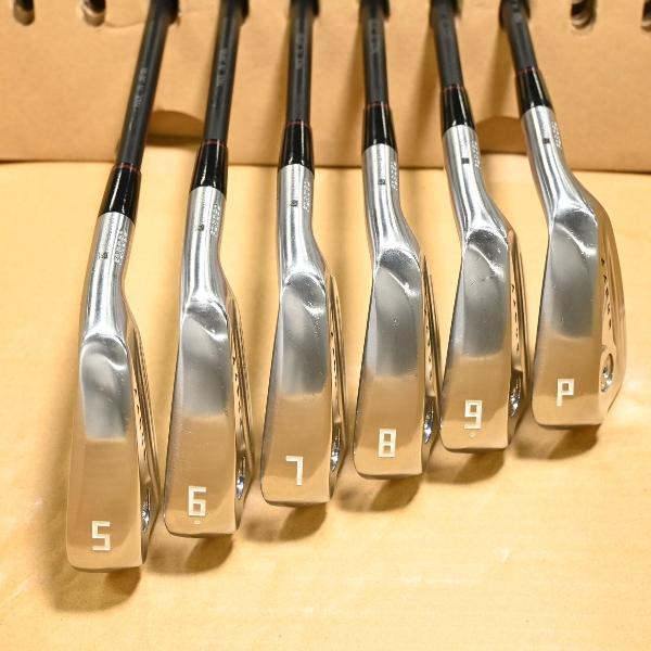 オノフ KURO オノフ フォージド KURO(2023) アイアン ONOFF CBT：624I  シャフト：ONOFF CBT：624I(6本:#5 #6 #7 #8 #9 PW)の画像