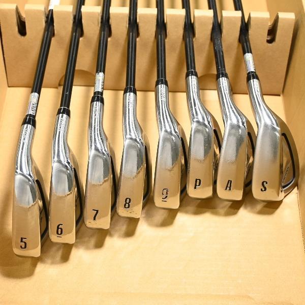 ダンロップ XXIO ゼクシオ エックス アイアン Miyazaki AX-1  シャフト：Miyazaki AX-1(8本:#5 #6 #7 #8 #9 PW AW SW)の画像