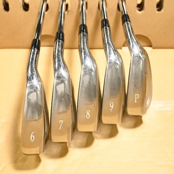 ミズノ Mizuno Pro MizunoPro Ti18 アイアン N.S.PRO ZELOS 7  シャフト：N.S.PRO ZELOS 7(5本:#6 #7 #8 #9 PW)の画像