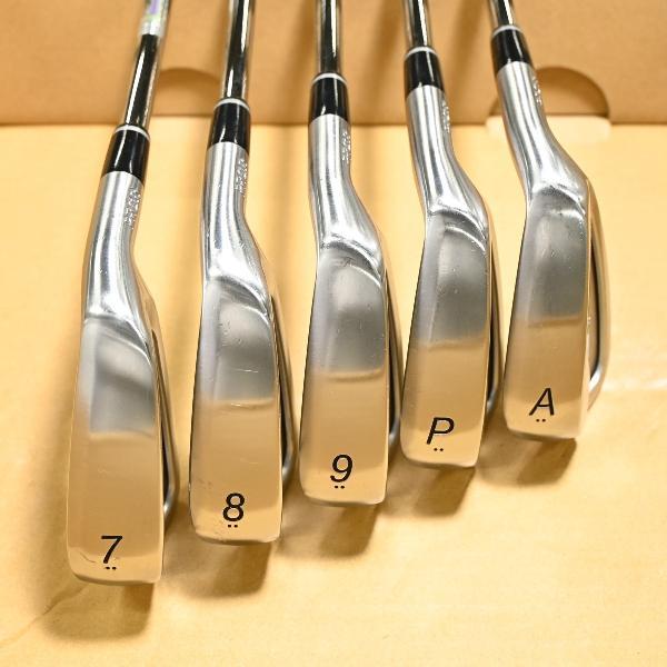 プロギア PRGR 03 IRONS アイアン Spec Steel 3 ver2  シャフト：Spec Steel 3 ver2(5本:#7 #8 #9 PW AW)の画像