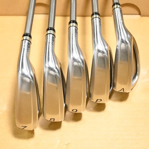 PRGR - プロギアeggアイアン　2017年　7番8番9番P(SR)ソフトスチールシャフト PRGR（プロギア） egg エッグ PF(2017) アイアン egg シャフト：egg(5