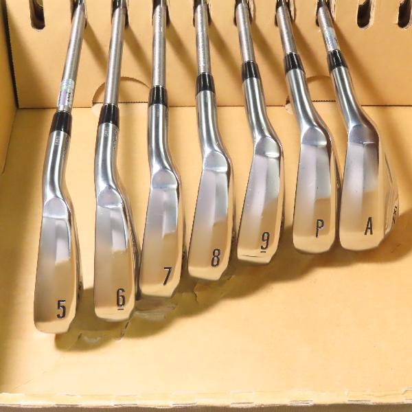 【新品に近い】ダンロップ　スリクソンZXi5 SteelFiber i80cw DUNLOP（ダンロップ） SRIXON スリクソン ZXi5 アイアン Aerotech