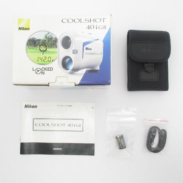ニコン（Nikon） NIKON COOLSHOT 40i GII : GDOゴルフショップ Yahoo