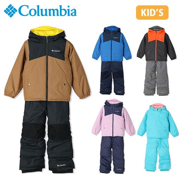 数量限定 特売 Columbia コロンビア キッズ スキーウェア スノーウェア 上下 セット ジャケット リバーシブル パンツ つなぎ 撥水 ダブルフレーク セット Sy1093 Colsy1093 海外輸入 Www Aqtsolutions Com