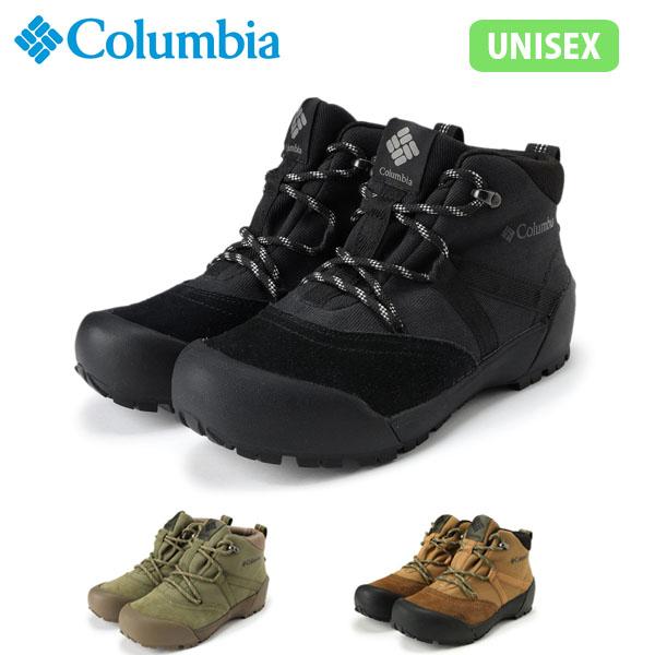 超熱 焚き火 焚火 難熱加工 ミッドカット ブーツ コロンビア Columbia アウトドア キャンプ シューズ 靴 国内正規品 21年秋冬 キャンプ Colyu9073 Yu9073 チャケイピアレースウォータープルーフ 防水 レディース メンズ シューズ Barkas Pl