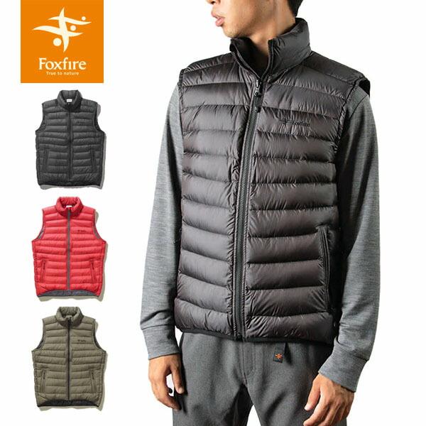 公式クリアランス フォックスファイヤー Foxfire ダウンベスト メンズ 冬 防寒 8 アウトドア キャンプ ハイキング 保温 Pfユニットダウン ベスト おしゃれ Fox オンラインストアセール Pnlp Sn