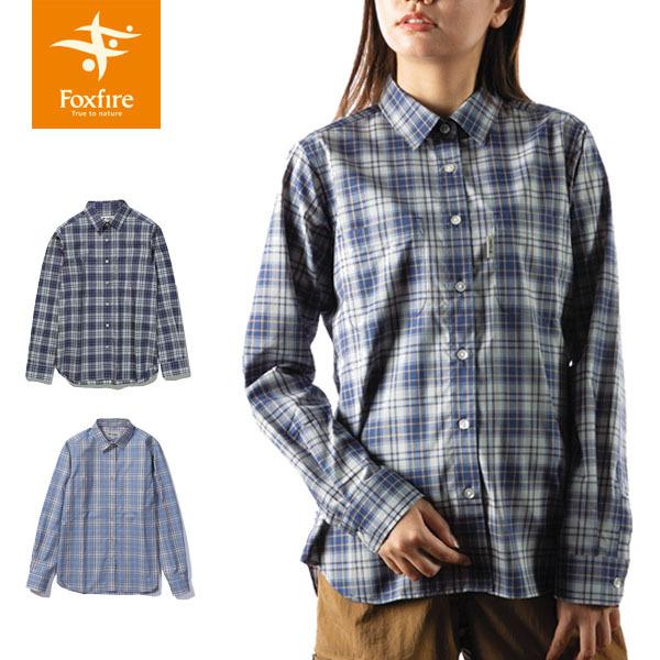 完全限定 フォックスファイヤー Foxfire ｓｃミドルチェックシャツ レディース 長袖シャツ スコーロン 防虫 Uvカット キャンプ アウトドア Fox 値引き 交渉 Www Superavila Com
