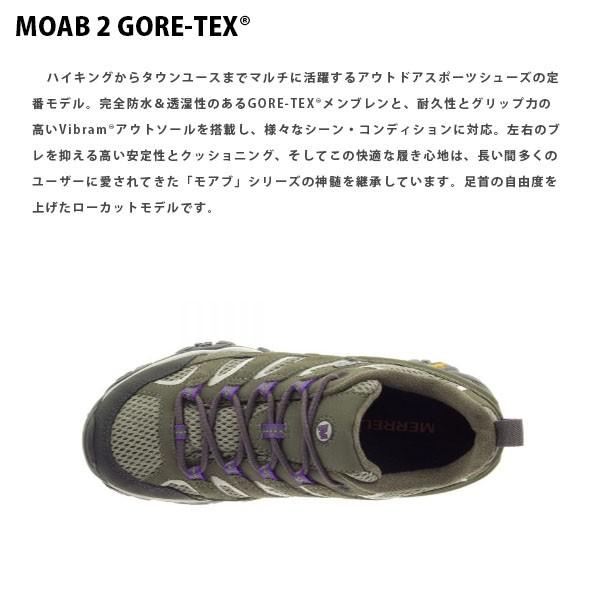 最新発見 靴 21年秋冬 メレル Merw J アウトドア シューズ スニーカー レディース オリーブ ゴアテックス 2 モアブ Merrell シューズ