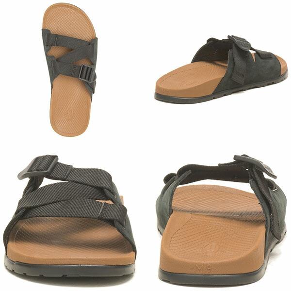 Chaco チャコ サンダル メンズ Ms ローダウンレザースライド ブラック LOWDOWN LEATHER SLIDE コンフォートサンダル アウトドア 旅行 JCH108619 CHA12366175619｜geak｜04