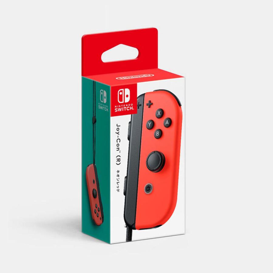 送料無料 宅配便発送 即日出荷 新品 Nintendo Switch Joy-Con R ネオンレッド 500195 情熱セール