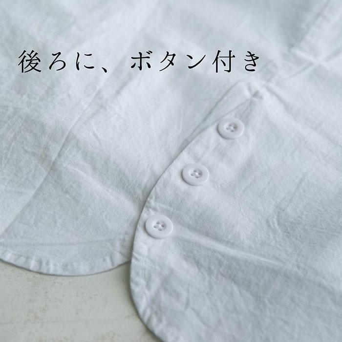 前立て刺繍チュニックシャツ】レディース/トップス/大人の/シャツ/長め