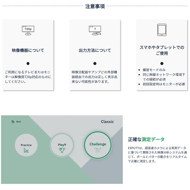 スカイトラック EXPUTT RG 家庭用スクリーンパット練習機 スカイトラック EXPUTT RG 家庭用スクリーンパット練習機 楽天
