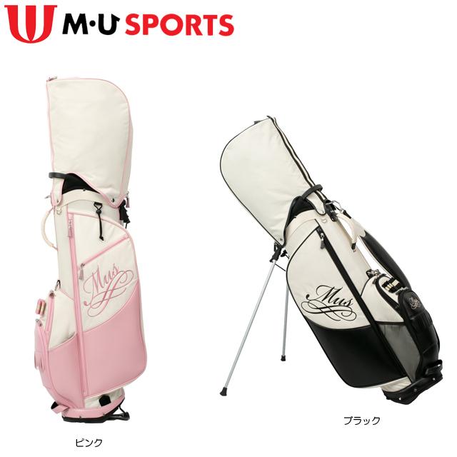 M・U SPORTS 【送料無料】 MU ロゴ刺繍 スタンドバッグ キャディ M・U SPORTS 【送料無料】 MU ロゴ刺繍 スタンドバッグ キャディ