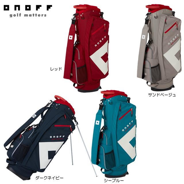 新品 ONOFF オノフ キャディバッグ スタンド OB0324 ネイビー 新品 ONOFF オノフ キャディバッグ スタンド OB0324 ネイビー
