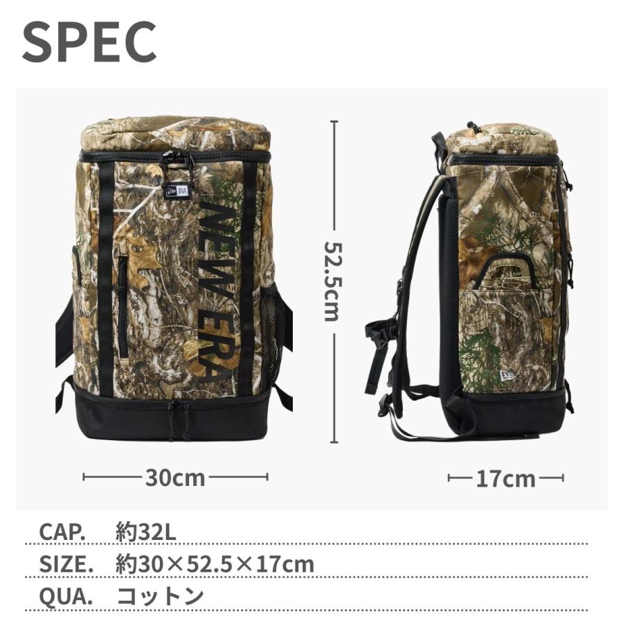 ≪新品 タグ付≫ creepy nuts : NEW ERA Box Pack NEW ERA（ニューエラ） Box Pack ボックスパック 14392355 32L REAL