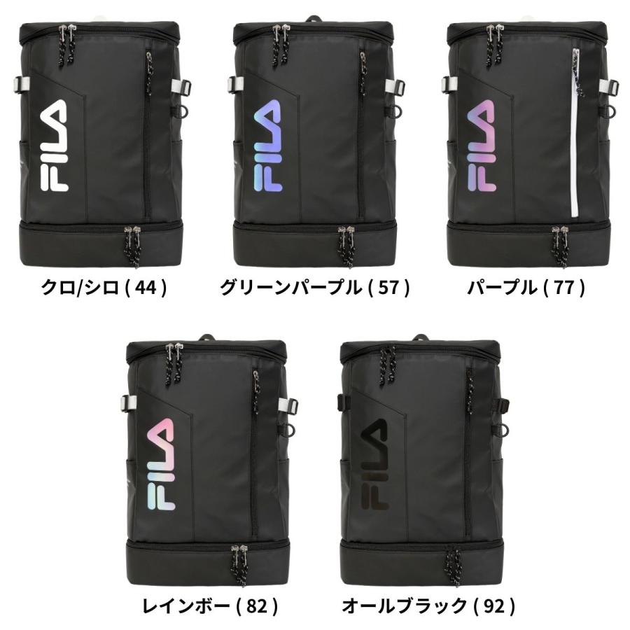 FILA（フィラ） 35L ボックス リュック 撥水 2層 大容量 A4 B4
