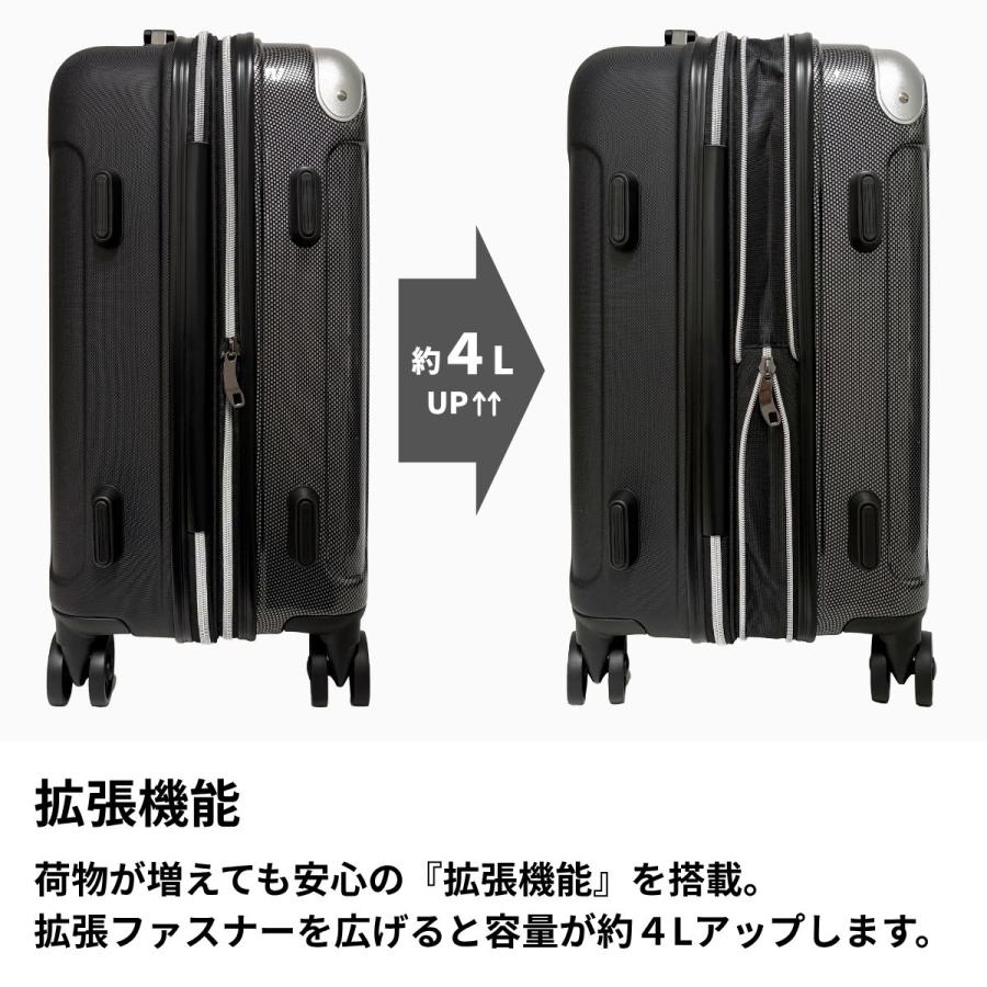 SALE 50%OFF Novel ノーベル 99912 鏡面＆エンボスファスナーキャリー