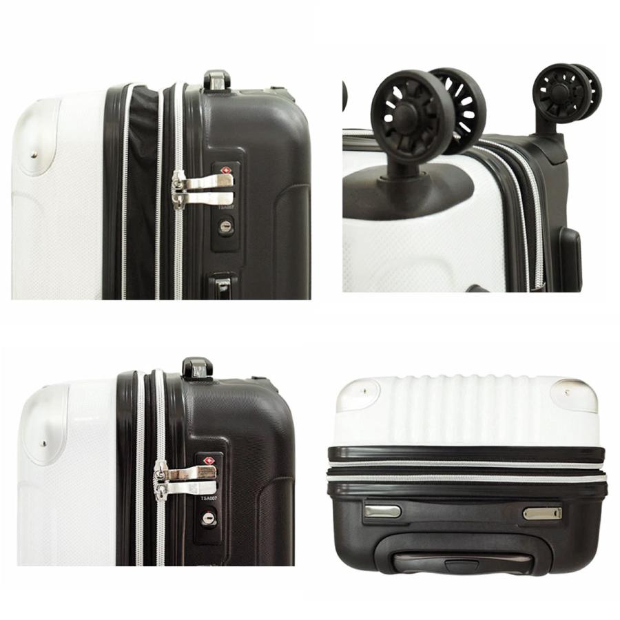 SALE 50%OFF Novel ノーベル 99912 鏡面＆エンボスファスナーキャリー