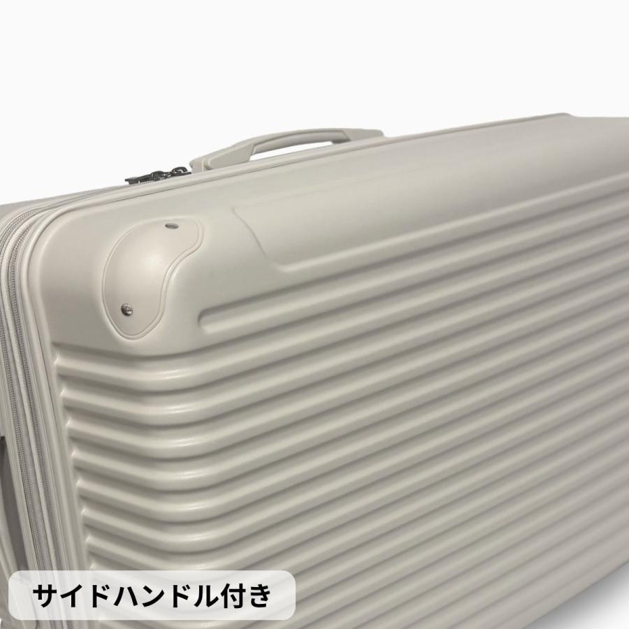 SALE 50%OFF Novel ノーベル 99918 鏡面＆エンボスファスナーキャリー Lサイズ 90-100L 拡張機能 8輪キャスター カーボン柄 TSAロック 軽量 爆買 爆買の画像