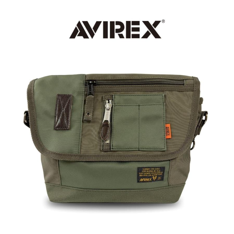 新品送料無料AVIREX(アヴィレックス)ショルダーバッグAVX3520Mカーキ AVIREX（アヴィレックス） 【AVIREX】 avx3520m イーグル限定モデル