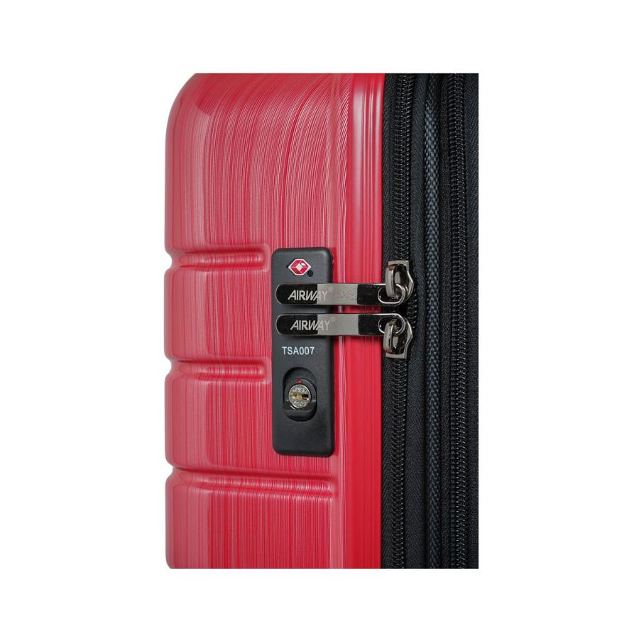 SALE 30%OFF AIRWAY エアウェイ AW-0842-67 キャリーケース スーツケース LUGGEAGE 85L 43L 5泊 6泊 Lサイズ マチ拡張 静か スムーズ TSロック 海外 爆買の画像