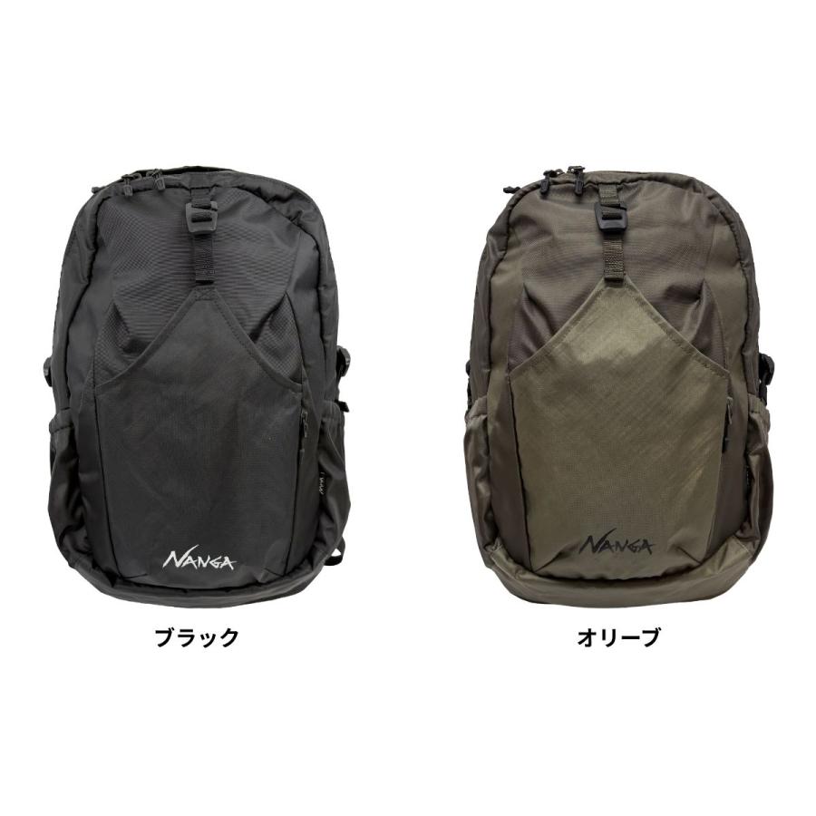 NANGA ナンガ B2502-3N300Z エコパック UR バックパック リュック ディパック B4 A4 PC 新学期 学生 高校 大学 スクール 通学 通勤 大容量 軽量 軽い 黒 クロの画像