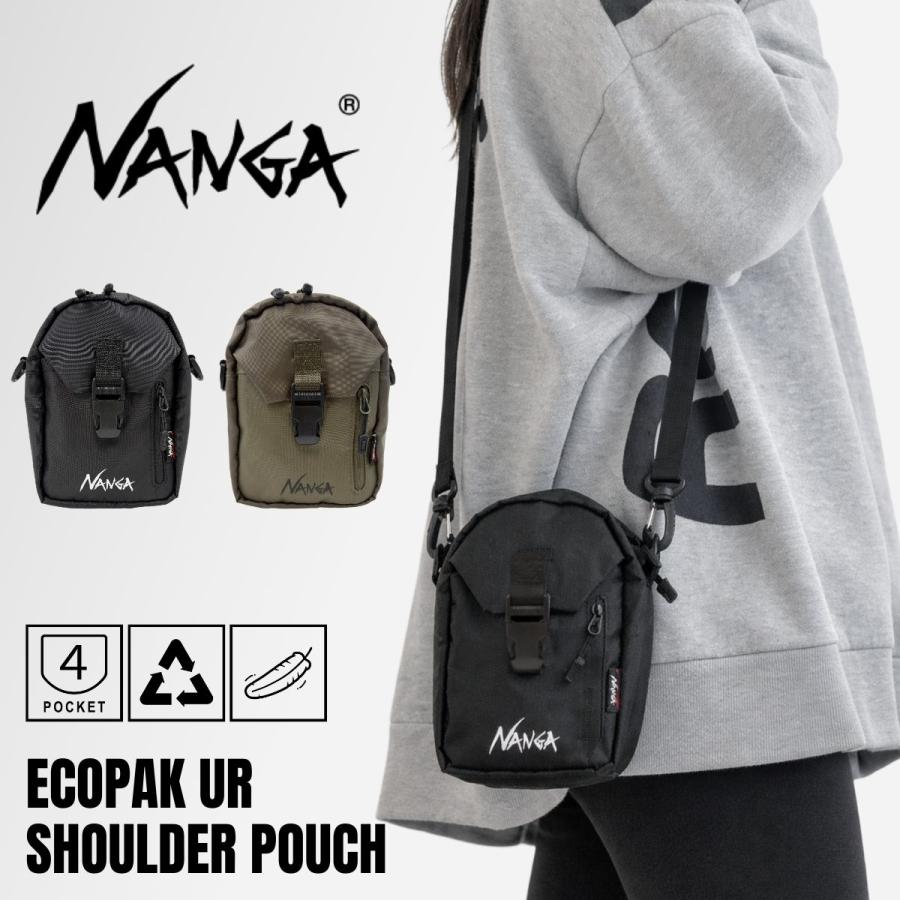 ナガ族　ショルダーバッグ　新品未使用 NANGA（ナンガ） B2502-3N302Z エコパック UR ショルダーポーチ