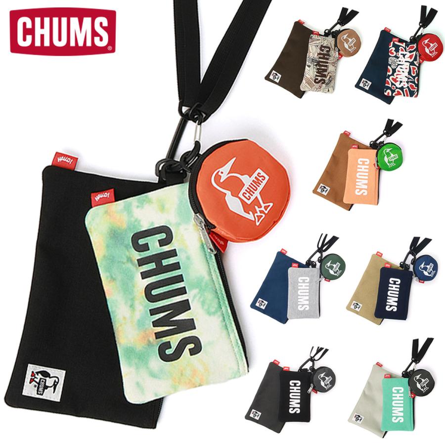 CHUMS（チャムス） ch60-3625 3P Shoulder Pouch Sweat Nylon 3P