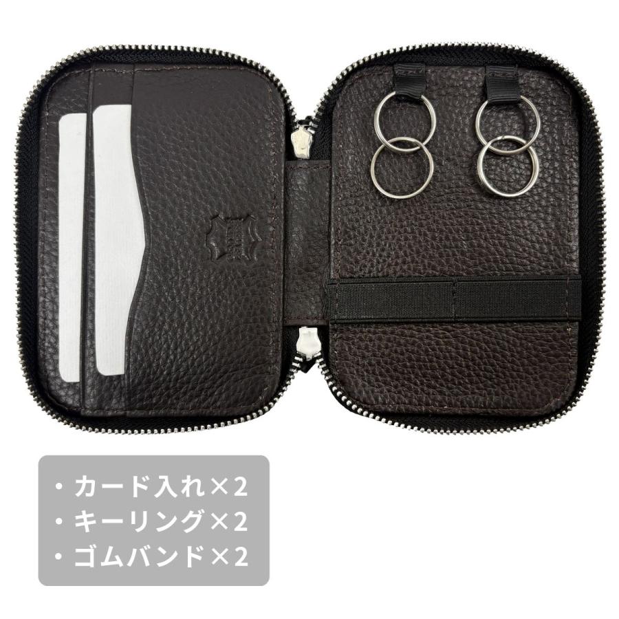 SALE 50%OFF CORTINA GCT023 キーケース 鍵収納 鍵入れ ギフト 牛革 本