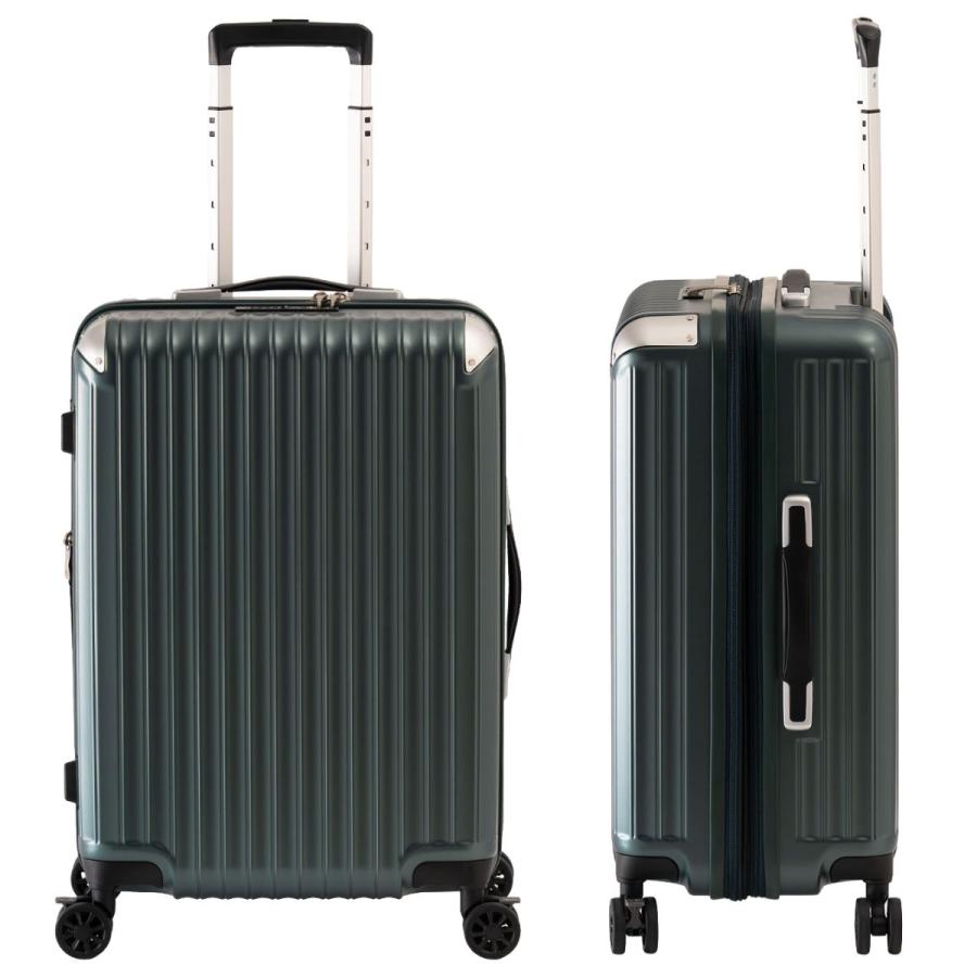 SALE 50%OFF Asia Luggage Inc A.L.I アジアラゲージ スーツケース GM-066-22W Mサイズ 54L 無料預け入れ 拡張機能 ストッパー TSA YKKファスナー セール 爆買の画像
