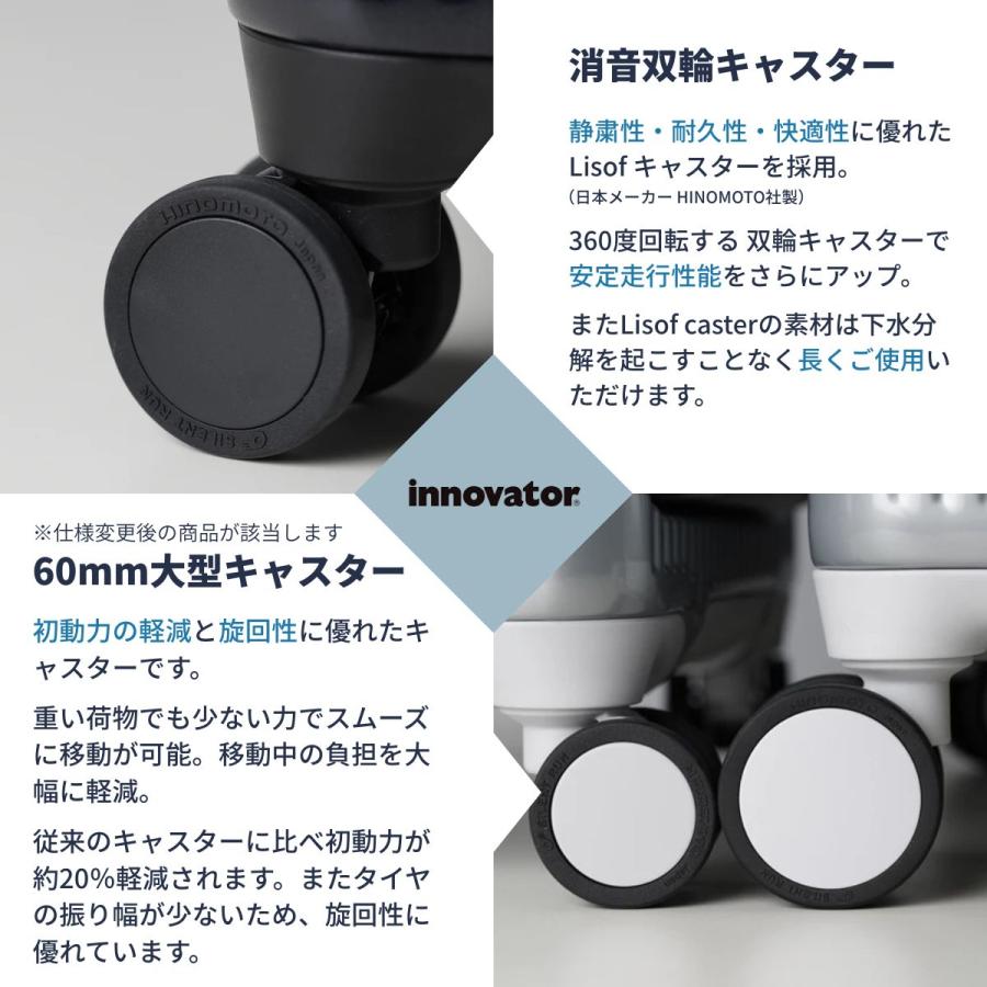 innovator（イノベーター） 正規取扱店 2年保証 75L Mサイズ 静音 軽量
