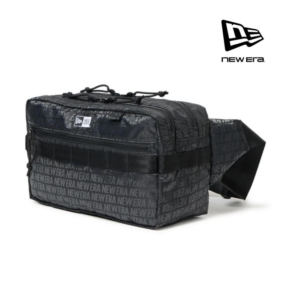 NEW ERA（ニューエラ） スクエア ウエストバッグ 7L ジャカードロゴ
