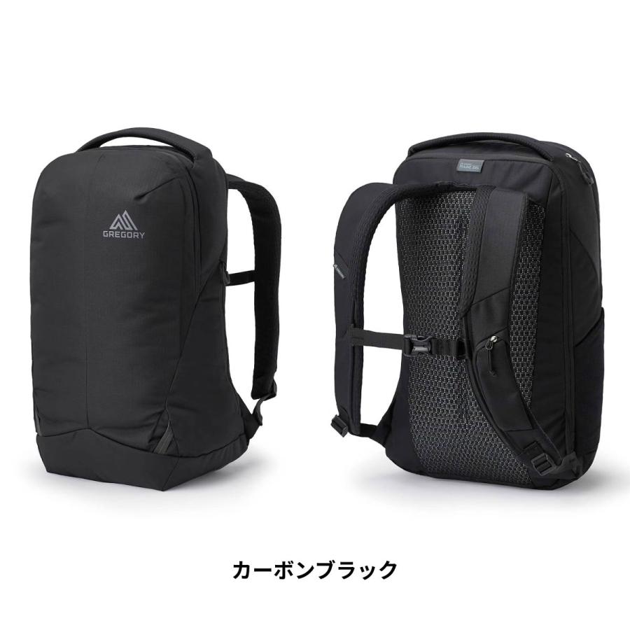 正規取扱店 グレゴリー RHUNE22 ルーヌ22 カーボンブラック 22L リュック デイパック 通勤 通学 軽い PC A4 22L 1433766404 爆買の画像