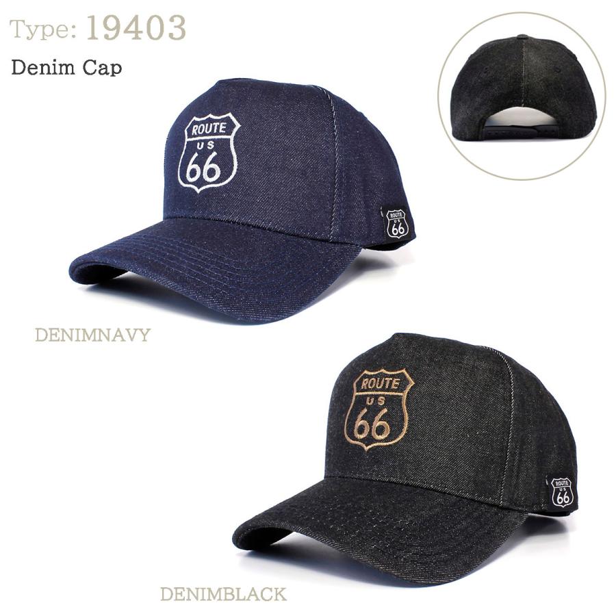ROUTE66 キャップ 帽子 CAP ユニセックス オールシーズン メンズ