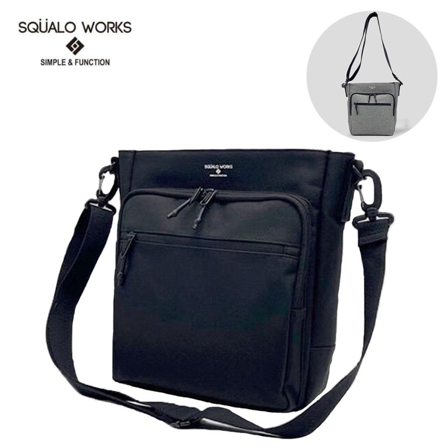 SQUALO WORKS スクアーロワークス SW-CH003 スクエアクロスバッグ