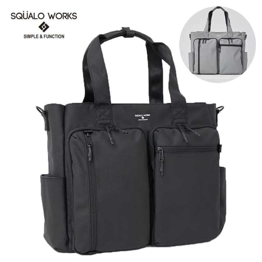 SQUALO WORKS スクアーロワークス SW-CT002 ユーティリティトート 撥水 