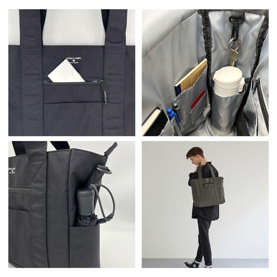 SQUALO WORKS スクアーロワークス SW-NY002 トートバッグ ミニマル 