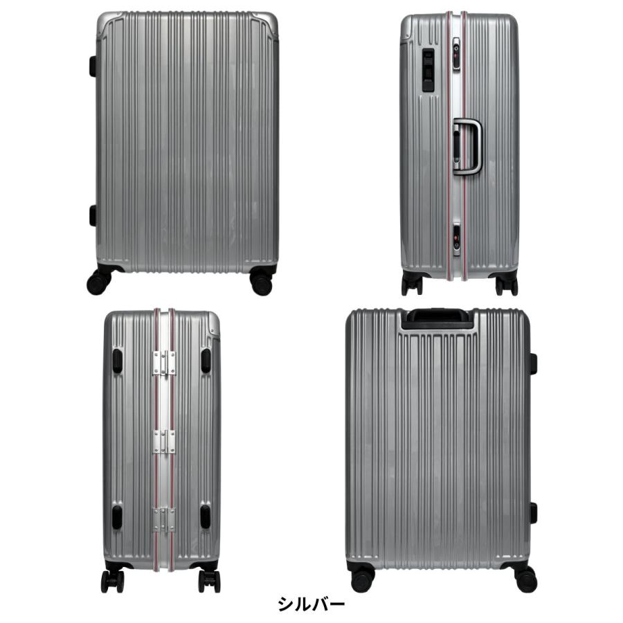 SALE 20%OFF TRANS CONTINENTS トランスコンチネンツ TC-0807-69 ストッパー キャリーケース 91L 7泊 1週間以上 HINOMOTO社製キャスター スムーズ 爆買の画像