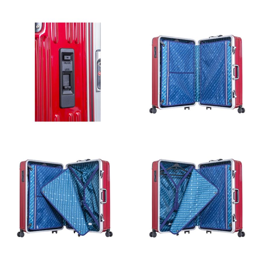 u TRANS CONTINENTS ストッパー キャリーケース 91L TRANS CONTINENTS 【SALE 20%OFF】 トランスコンチネンツ TC