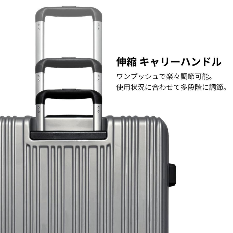 SALE 20%OFF TRANS CONTINENTS トランスコンチネンツ TC-0807-69 ストッパー キャリーケース 91L 7泊 1週間以上 HINOMOTO社製キャスター スムーズ 爆買の画像