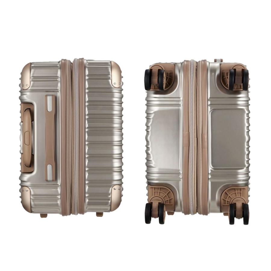 SALE 55%OFF TRIDENT TRI2035K-56 スーツケース 62-68L 3-5泊 Mサイズ 拡張式 ジッパータイプ  抗菌 消臭加工 静音 静か キャリー 2泊 3泊 4泊 5泊 旅行 爆買の画像